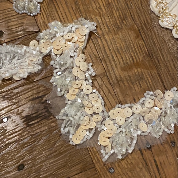 Assorted Beige Trim Swarovski Pearls and Crystals - Picture 3 of 8